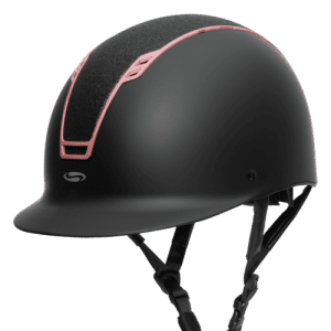 SWING H22 Shine ridehjelm - Mat/Rosegold, 59 - 61 cm