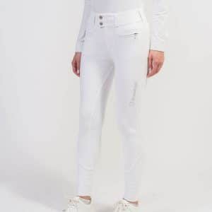 Samshield Ridebukser Clara Knægrip Hvid 32=34