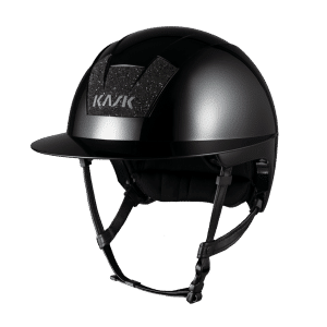 Kask Kooki Lady Swarovski Black Shine - SKAL 1