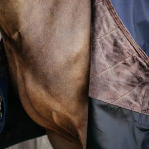Kentucky - Turnout, udedækken, all weather waterproof pro navy, 160 g - Navy / 160cm