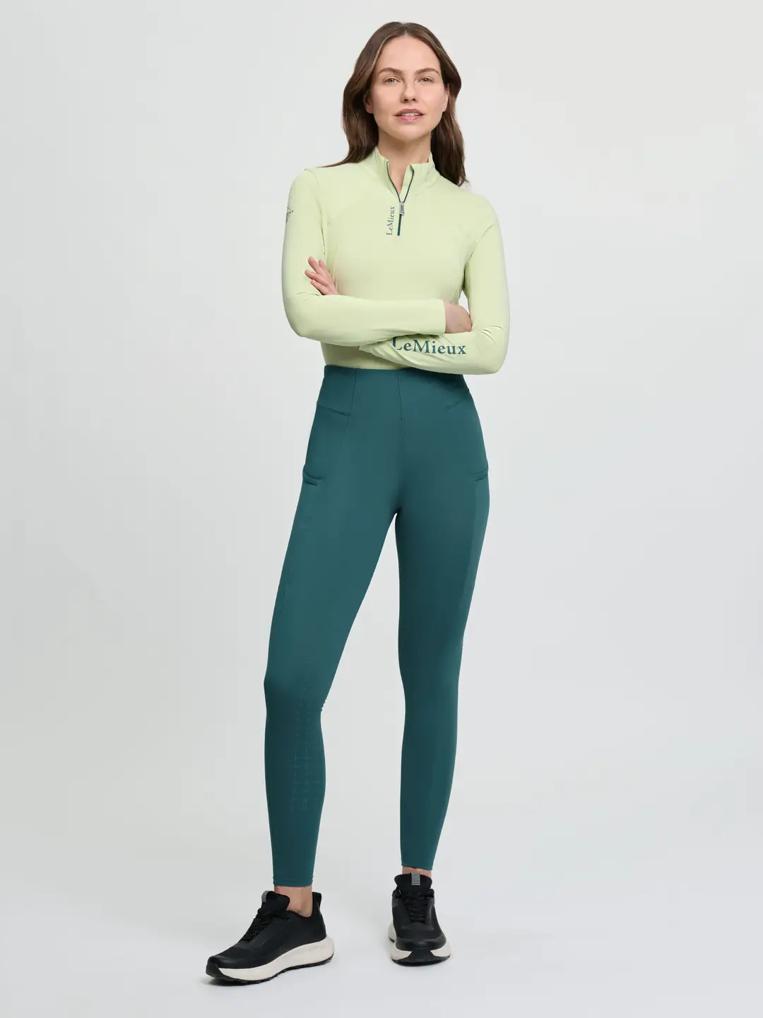 LeMieux Naomi Tights - Jungle - STR 38