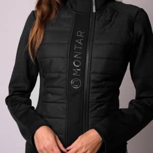 Montar Emma Quilt Jakke Sort S