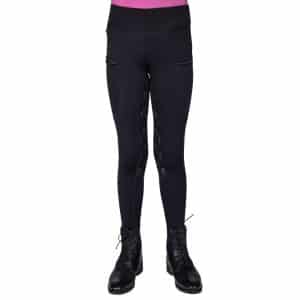 QHP Lissie ridetights - sort - 128