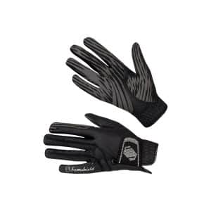 Samshield V-skind Handsker med Swarovski Crystal Sort 7,5