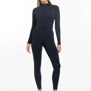LeMieux Naomi Tights - Navy - STR 40