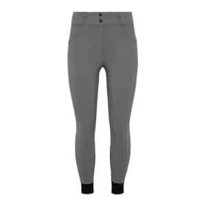 Trolle Project New Star Cut High Waist Ridebukser med Full Grip Stone Grey 38=34