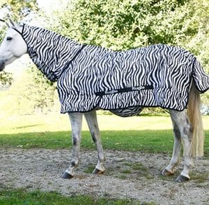 Zebra Fluedækken Dækken 135 cm