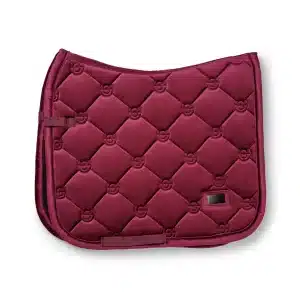 Equestrian Stockholm Velvet Underlag - Merlot - DR16"