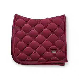Equestrian Stockholm Velvet Underlag - Merlot - DR17"