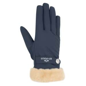 HV Polo Vinter Ridehandsker Navy XS