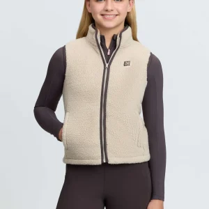 LeMieux Young Rider Trinity teddy vest - 9-10 år